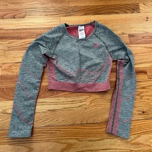 gymshark long sleeve crop